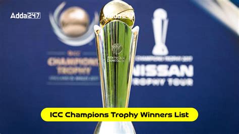 odds icc champions trophy|ICC Champions Trophy Winners List Since 1998.